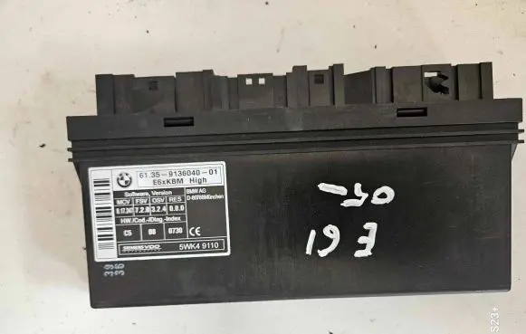 BMW 5 E60 E61 Comfort/convenience module 9136040 720324000 5WK49110