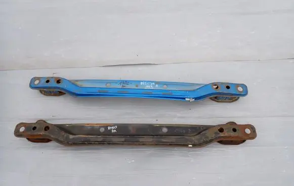 Front bumper support beam