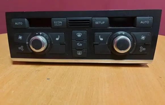 Audi A6 S6 C6 4F Climate control unit 4F2820043Q 4F0910043A