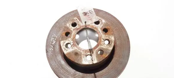 Skoda Octavia Mk2 (1Z) Rear brake disc neventiliuojamas