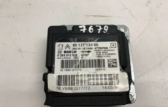 Peugeot 208 Airbag control unit/module 9812713380