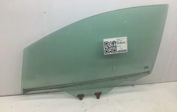 Nissan Leaf II (ZE1) Front door window glass four-door DOT39AS2M40 43R009007