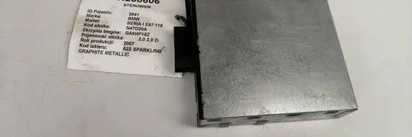 BMW 1 E81 E87 Other control units/modules 8ES00947920