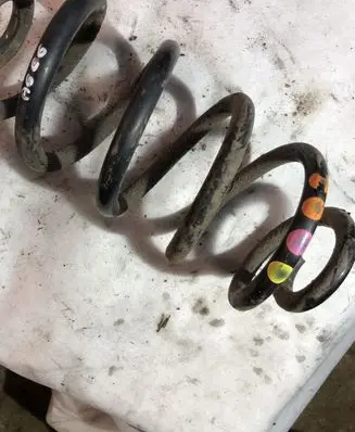Audi A6 S6 C6 4F Rear coil spring