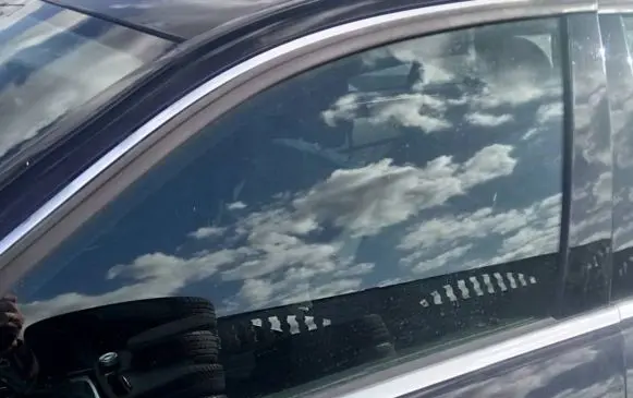 Mercedes-Benz E W212 Front door window/glass (coupe) 