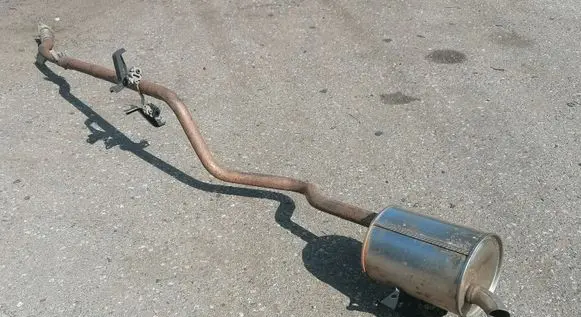 Renault Kangoo II Muffler/silencer 203003670R