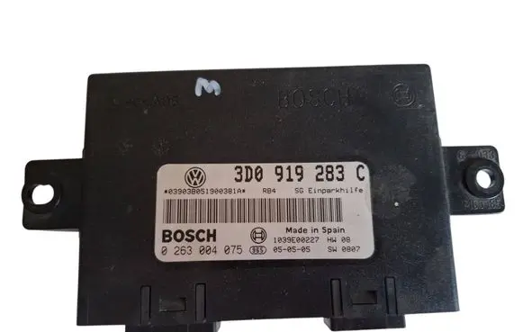 Volkswagen Phaeton Parking PDC control unit/module 3D0919283C