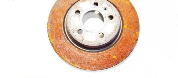 Audi A4 S4 B8 8K Rear brake disc neventiliuojamas