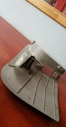Foot area side trim