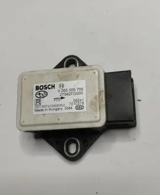 Subaru Forester SH ESP acceleration yaw rate sensor 0265005706 7010378