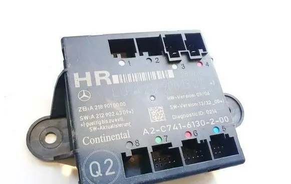 Mercedes-Benz E W212 Door control unit/module A2129001327 a2-c741-6130-2-00