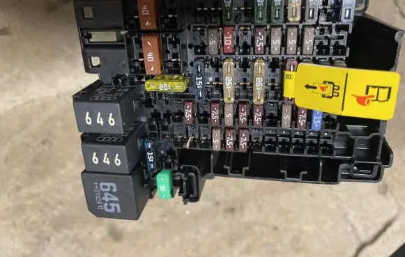 Volkswagen ID.3 Fuse module 5WA937615
