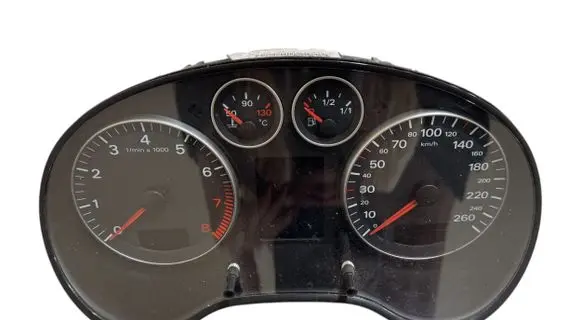 Audi A3 S3 A3 Sportback 8P Speedometer (instrument cluster) 8P0920930N