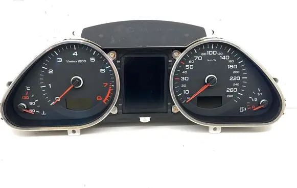Audi A6 S6 C6 4F Speedometer (instrument cluster) 4F0920933K