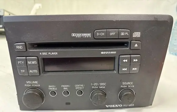 Volvo S60 Radio/CD/DVD/GPS head unit 86511551 19270134M HU803