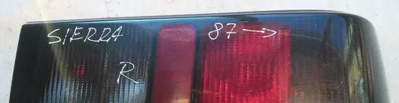 Ford Sierra Rear/tail lights