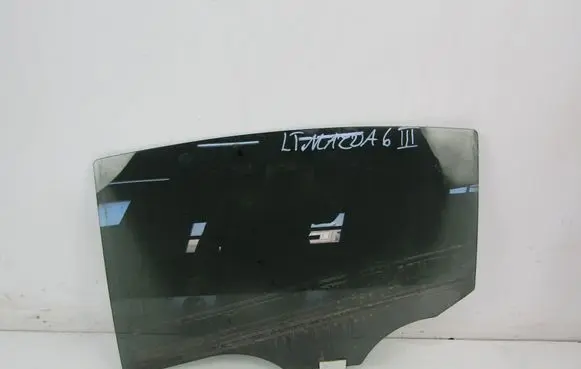 Mazda 6 Rear door window glass 