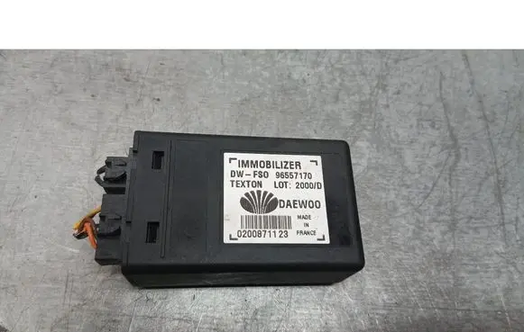 Chevrolet Lanos Immobilizer control unit/module 96557170