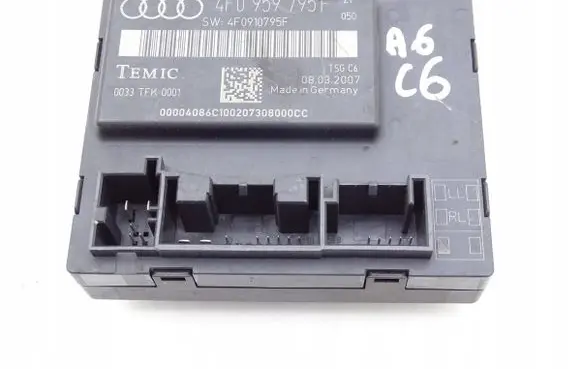 Audi A6 S6 C6 4F Door control unit/module 4F0959795F