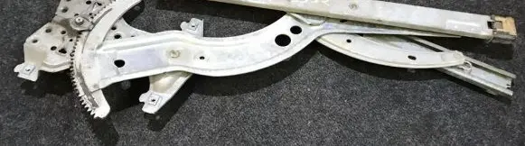 Volkswagen PASSAT B3 Sliding door window regulator with motor 357837402c