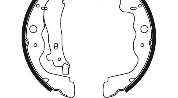 Dacia Dokker Drum brake (rear) GS8780