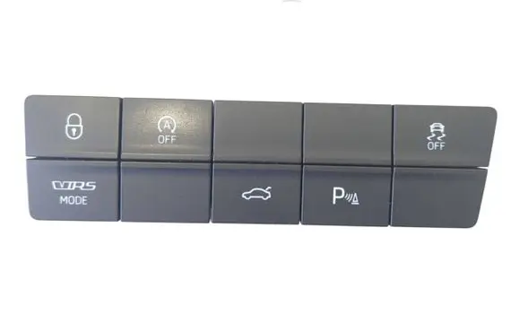 Skoda Octavia Mk3 (5E) A set of switches 5E1927132G 30S1009412708S