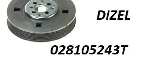 Volkswagen Caddy Crankshaft pulley 028105243T