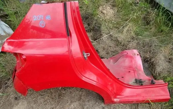 Peugeot 207 Rear quarter panel 