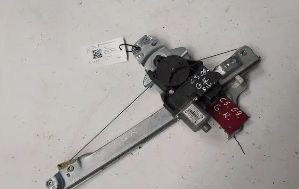 Citroen C5 Rear door window regulator with motor 128000772 0130822447