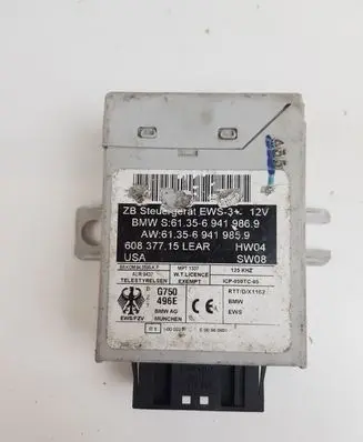 Mini One - Cooper Cabrio R52 Immobilizer control unit/module 6941986 6941985