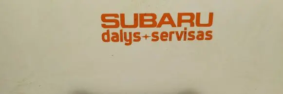 Subaru Outback Rear control arm