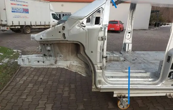 Mercedes-Benz EQV 447 Front quarter panel mereqv