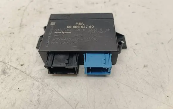 Peugeot 3008 I Parking PDC control unit/module 9666663780 AAP00950 T8XA515