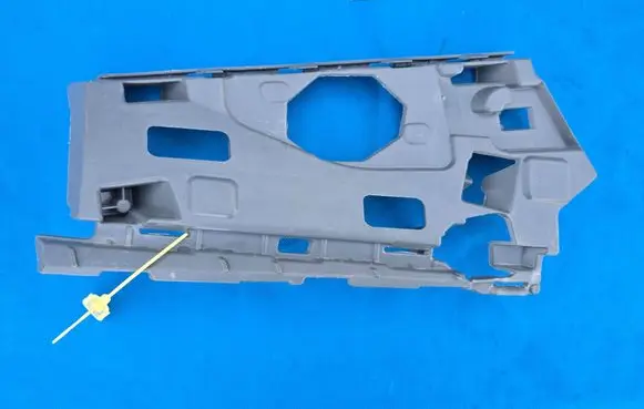 Skoda Scala Front bumper splitter molding 657807056A