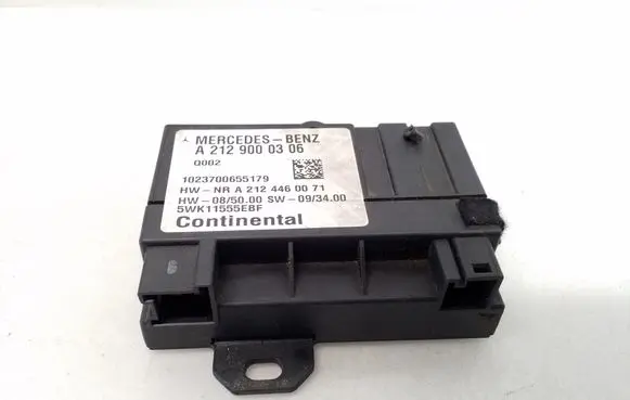 Mercedes-Benz E W212 Fuel injection pump control unit/module A2129000306