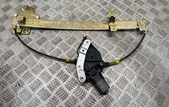 Opel Frontera B Rear door window regulator with motor 91157981