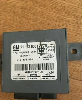 Opel Frontera B Other control units/modules 91152050 510005050