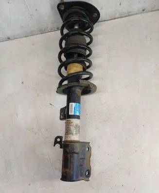 Front shock absorber with coil spring