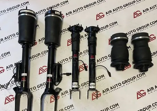 Mercedes-Benz GL X164 Front air suspension shock absorber A1643202831 BL5-F625 A1643205813