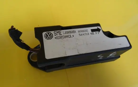 Airbag deployment crash/impact sensor