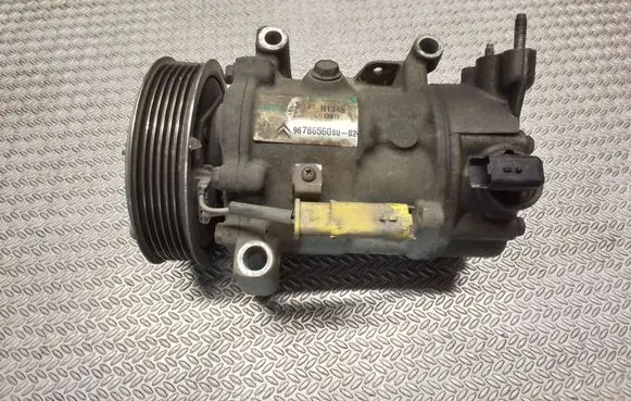 Opel Vivaro Air conditioning (A/C) compressor (pump) 9678656080