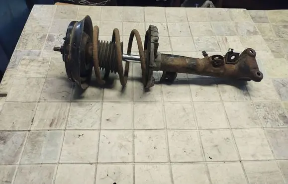 Mercedes-Benz C AMG W203 Front shock absorber with coil spring A2033201630 824904553412