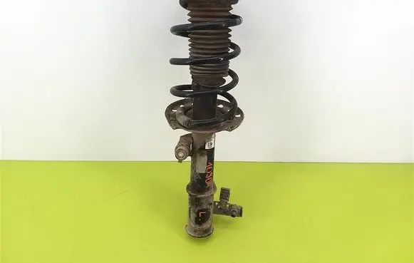 Opel Vectra C Front shock absorber with coil spring 13158667