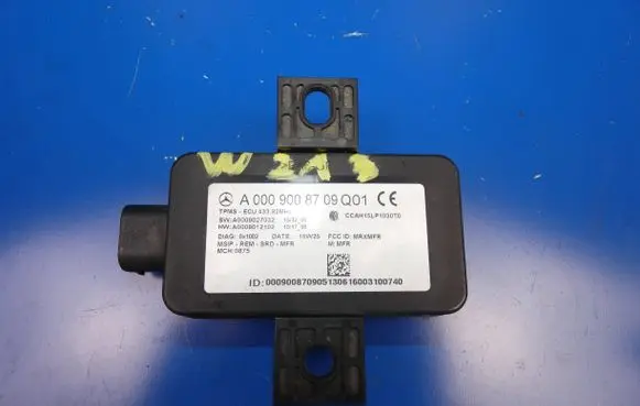Mercedes-Benz E W213 Tire pressure control unit A0009008709 A0009012102 A0009027032