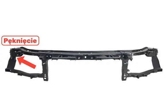 Dodge Charger Radiator support slam panel 68200478AB REPLACEMENT TAIWAN
