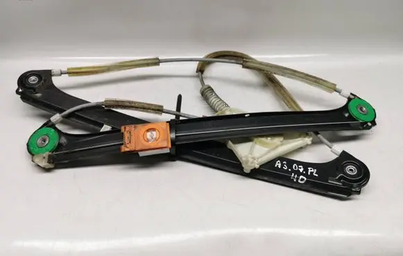 Front window lifting mechanism without motor