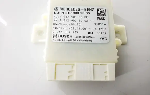 Mercedes-Benz E W212 Parking PDC control unit/module A2129009505 A2129011500
