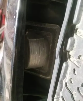 Mazda 5 Number plate light