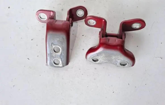 Front door hinge set