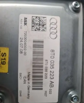 Audi A5 8T 8F Sound amplifier 8T0035223AB 8T0035223 720300400200
